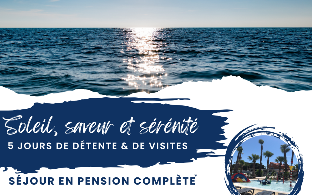 Plongez dans la sérénité avec le séjour « 3S » en pension complète au camping Nai’a Village