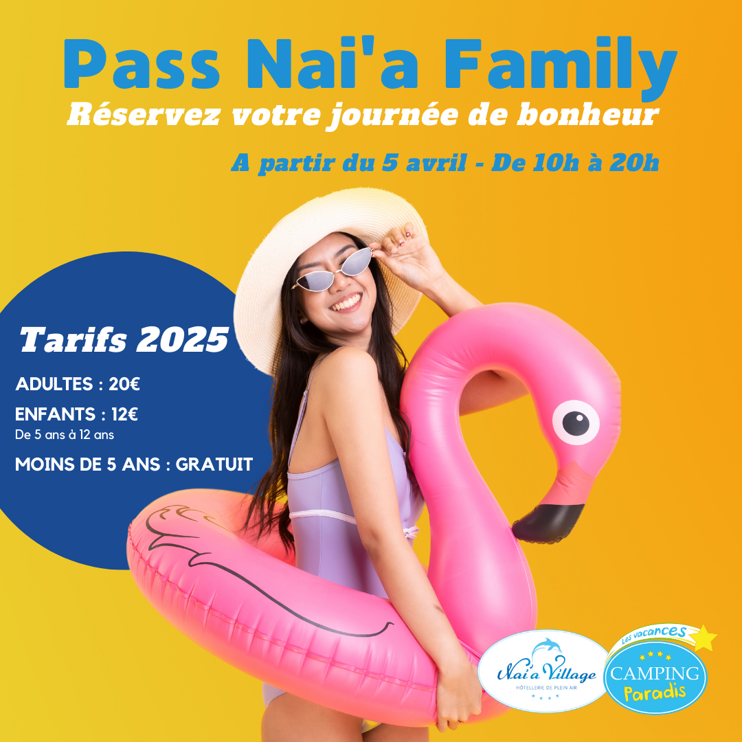 Pass Nai'a 2025 - Camping Nai'a Village